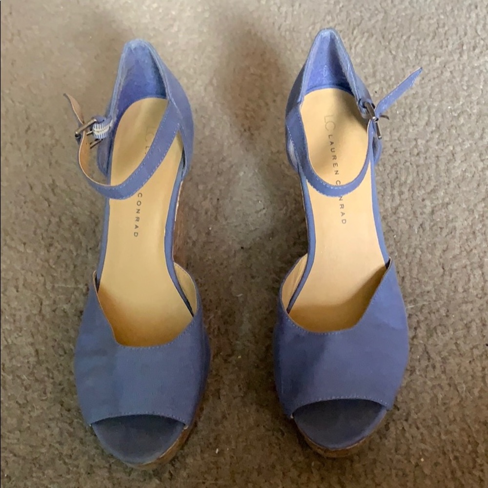 Lauren Conrad LC Wedge heels